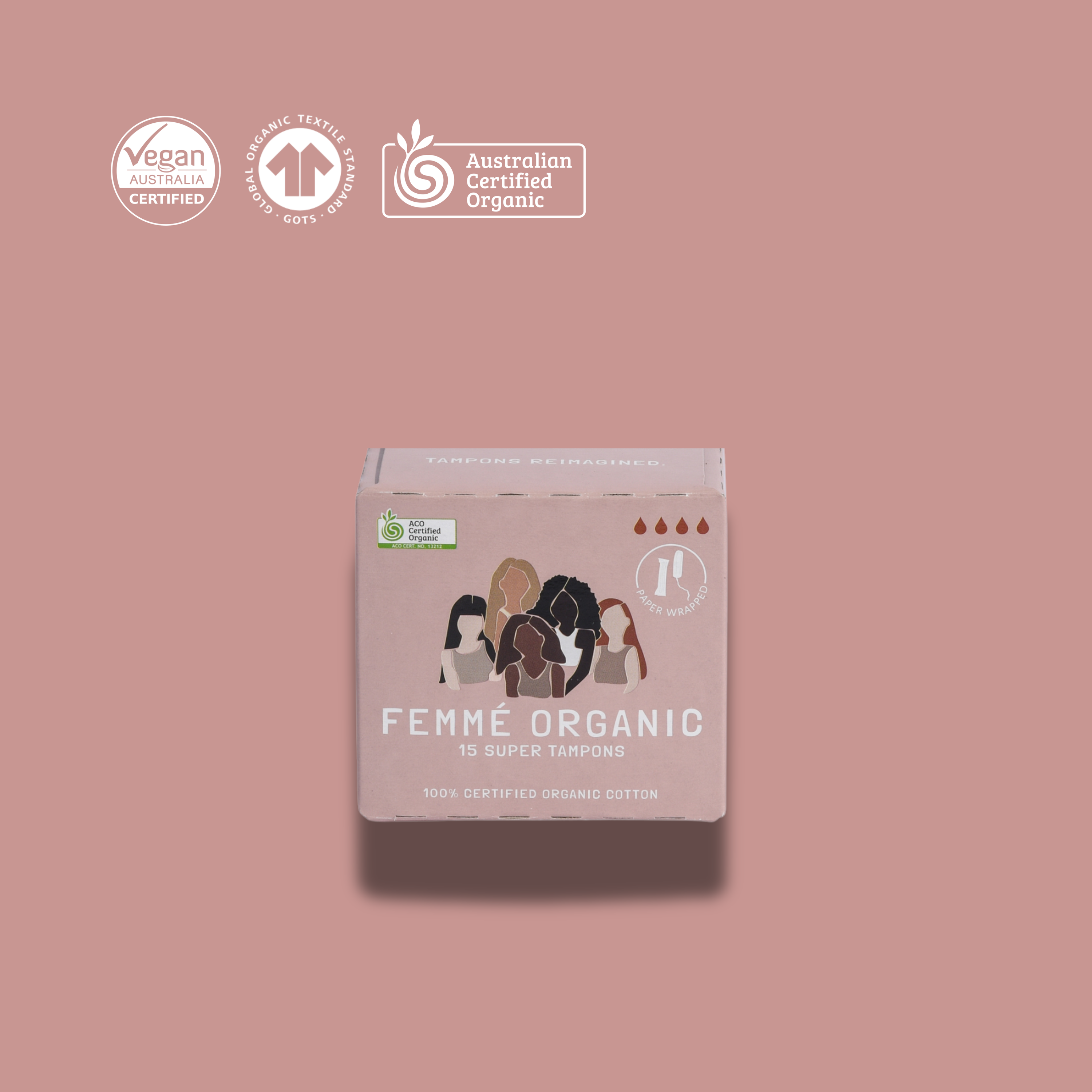 Super Organic Cotton Tampons