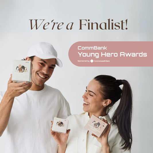 We're a CommBank Young Hero Awards Finalist!!