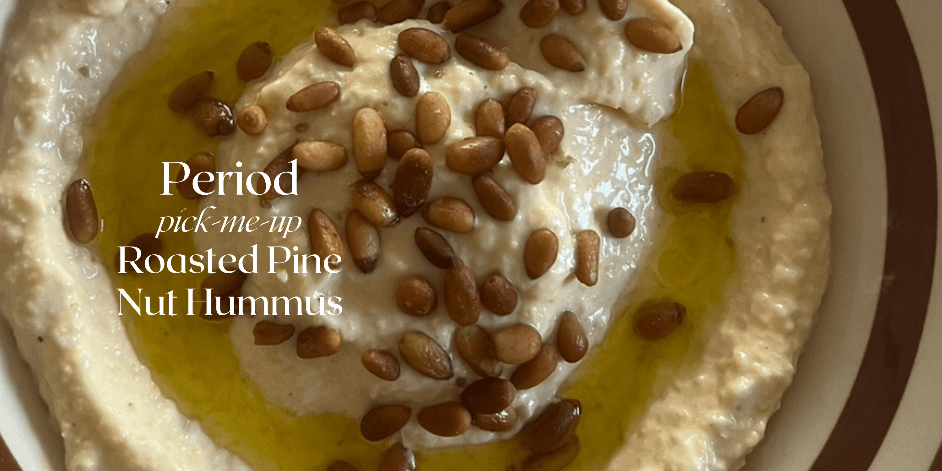 Roasted-Pin-Nut-Hummus Femmé Organic