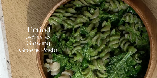Glowing Greens Pasta: Kale & Pesto