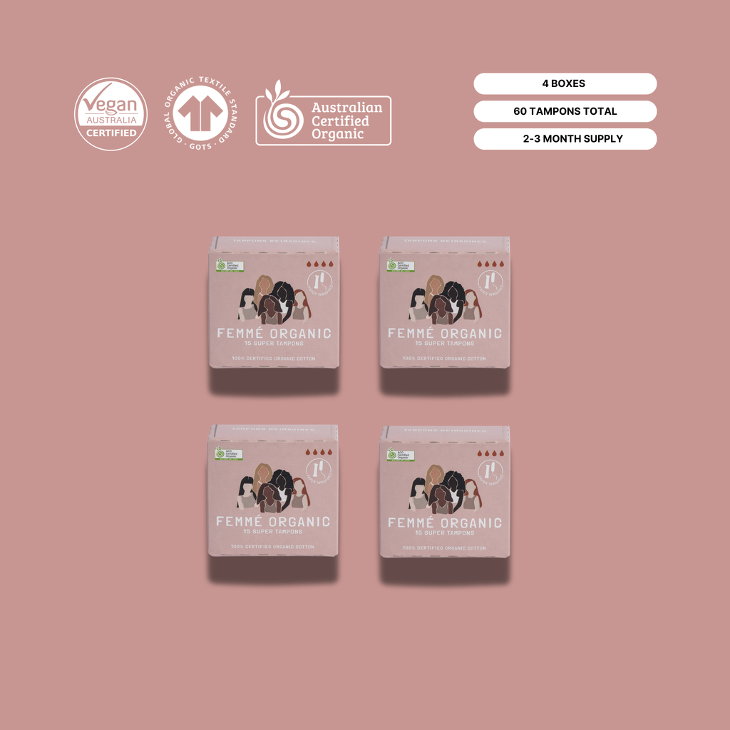 Super Organic Cotton Tampons