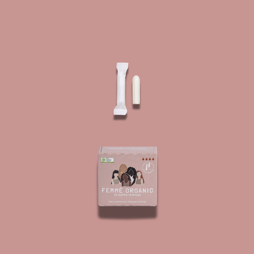 Super Organic Cotton Tampons