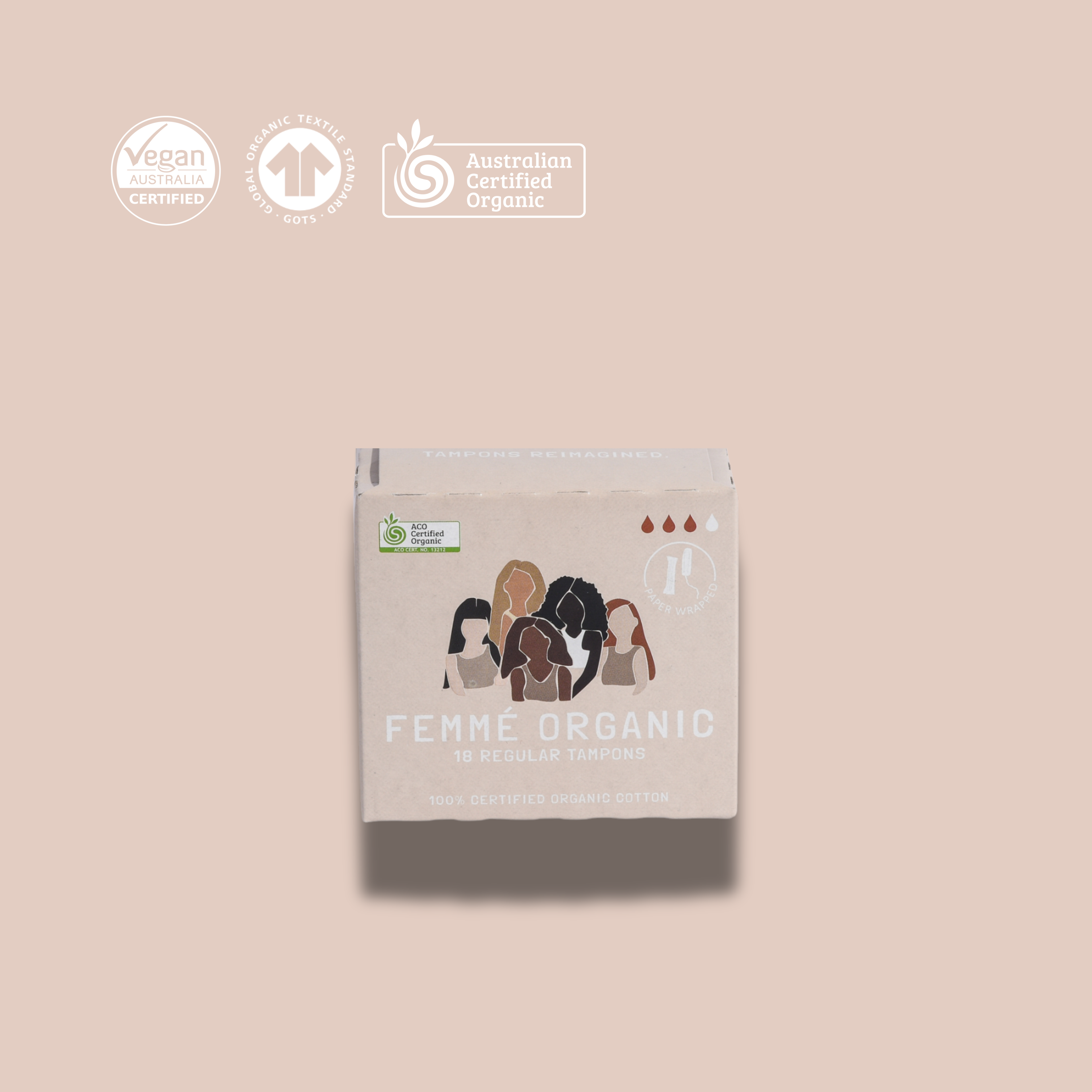 Regular Organic Tampon Carton