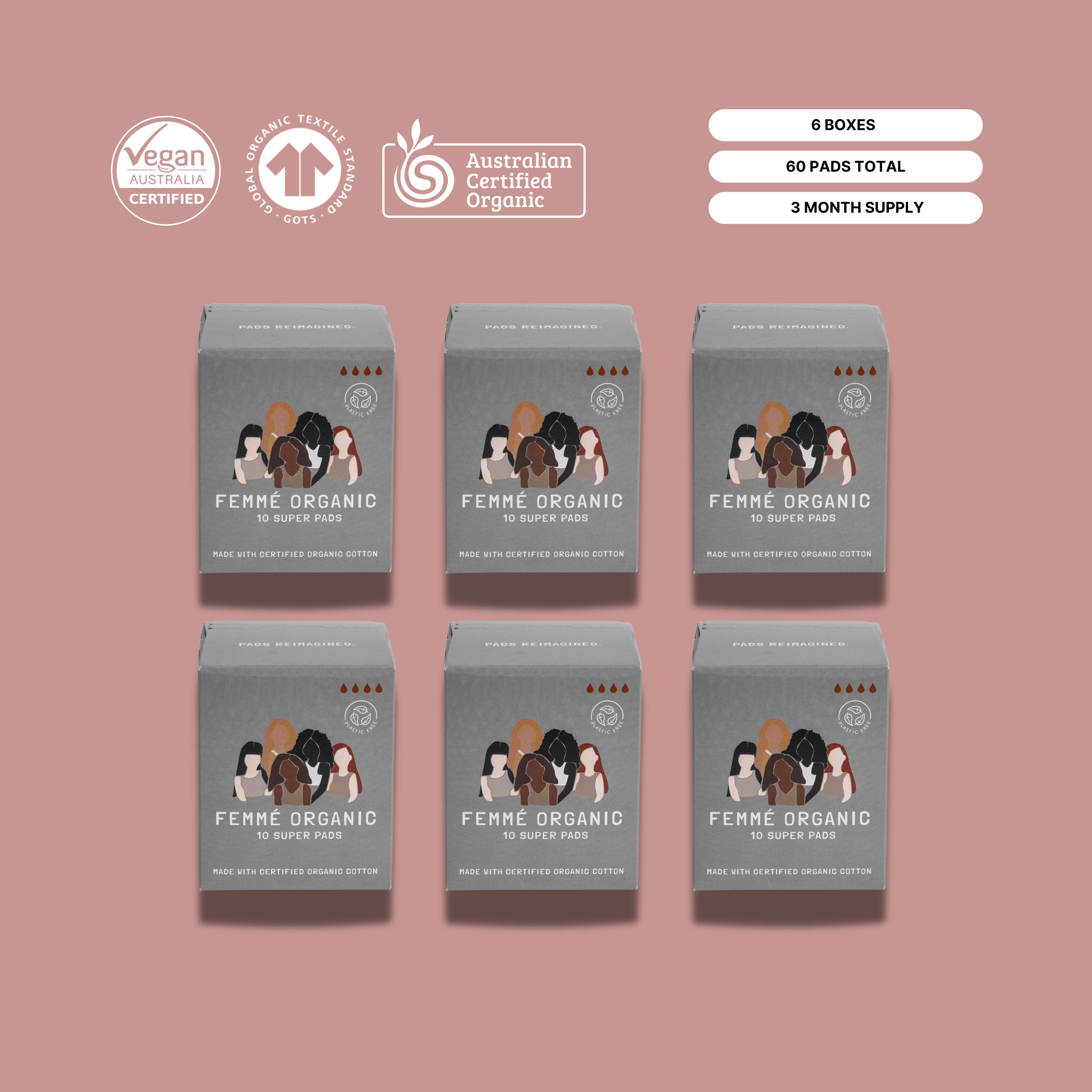 Super Organic Cotton Pads