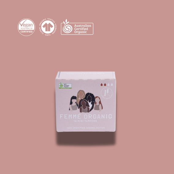 Mini Organic Cotton Tampons