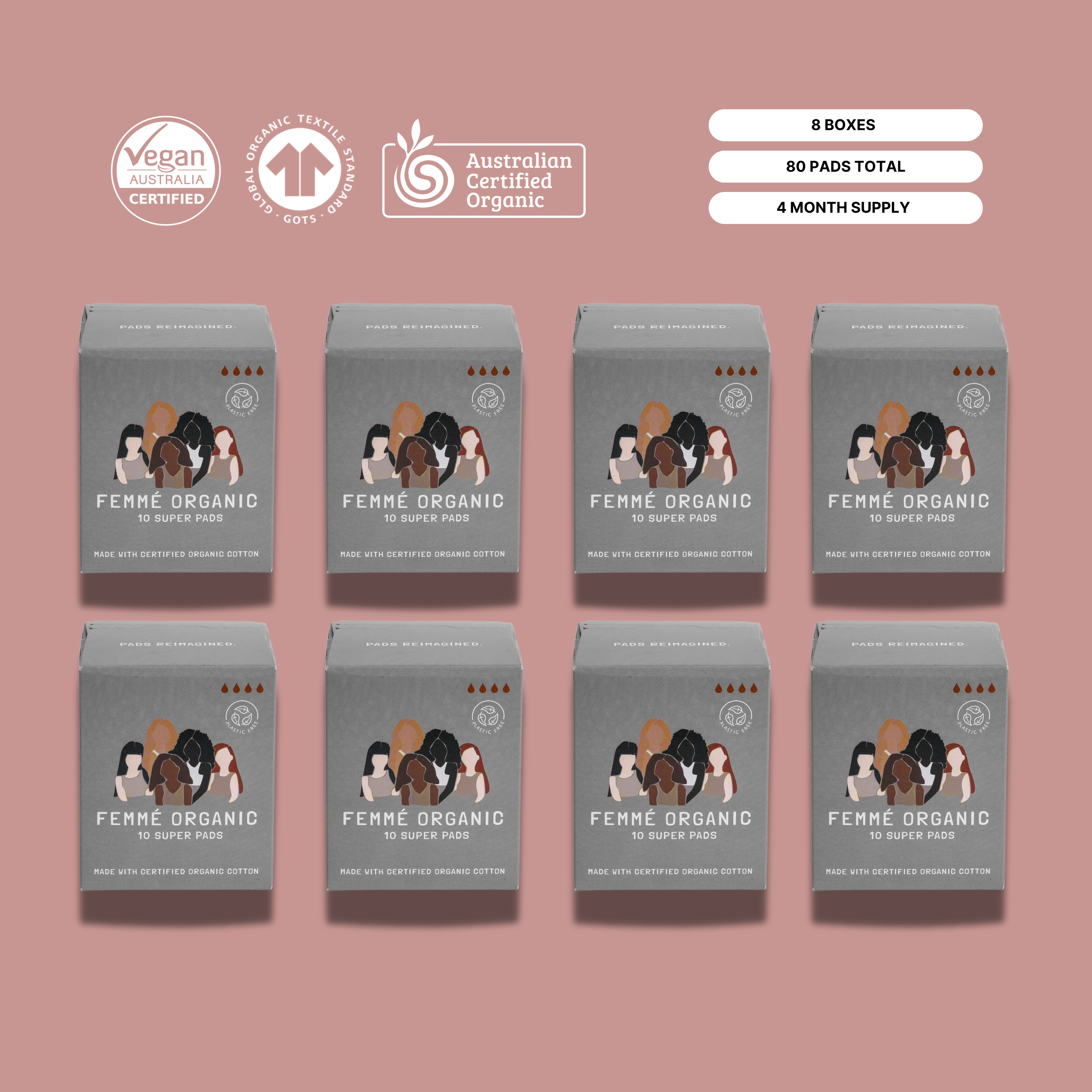 Super Organic Cotton Pads