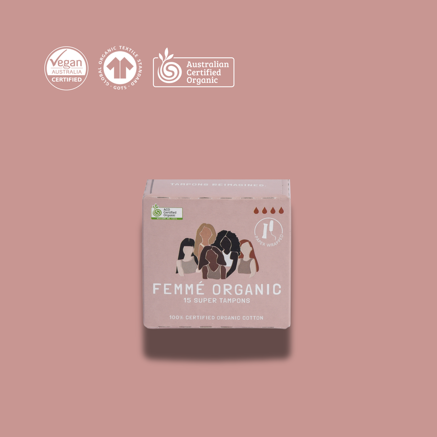 Super Organic Cotton Tampons