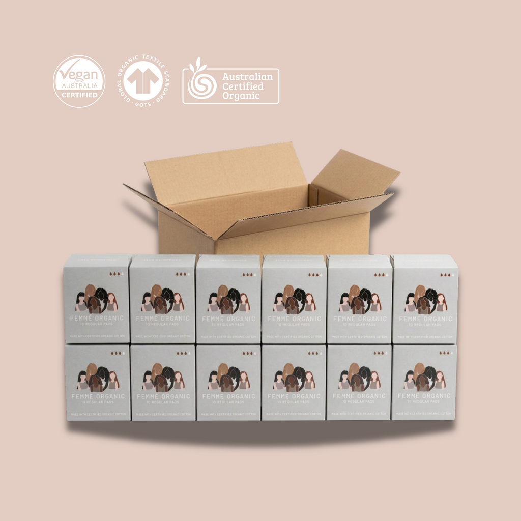 Regular Organic Pad Carton