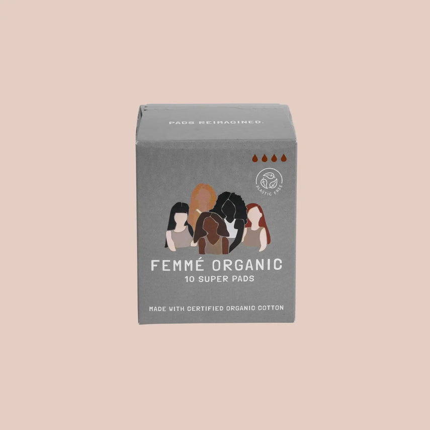 Wholesale - Super Organic Pad Carton   Femmé Organic