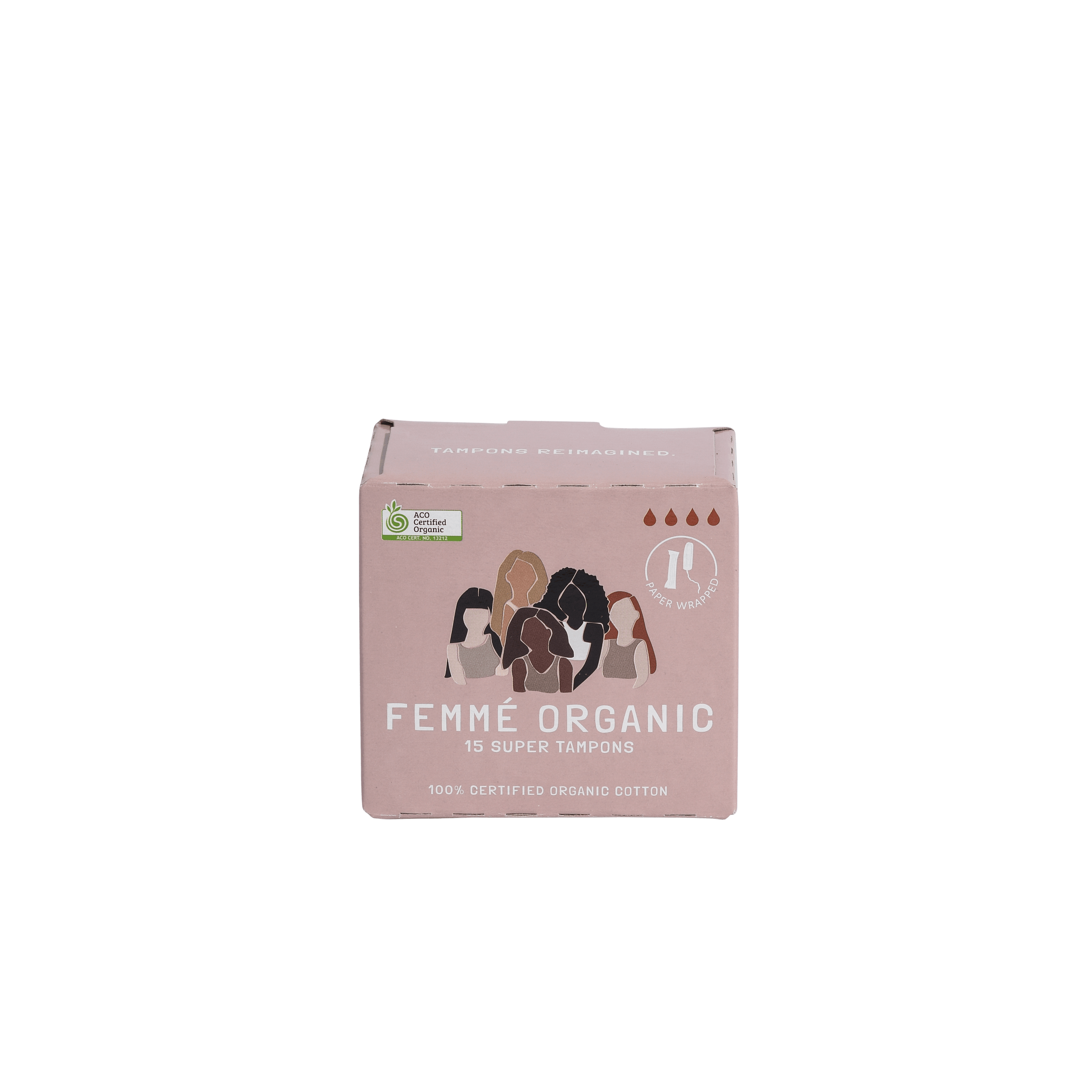 Super Organic Cotton Tampons Femme Organic