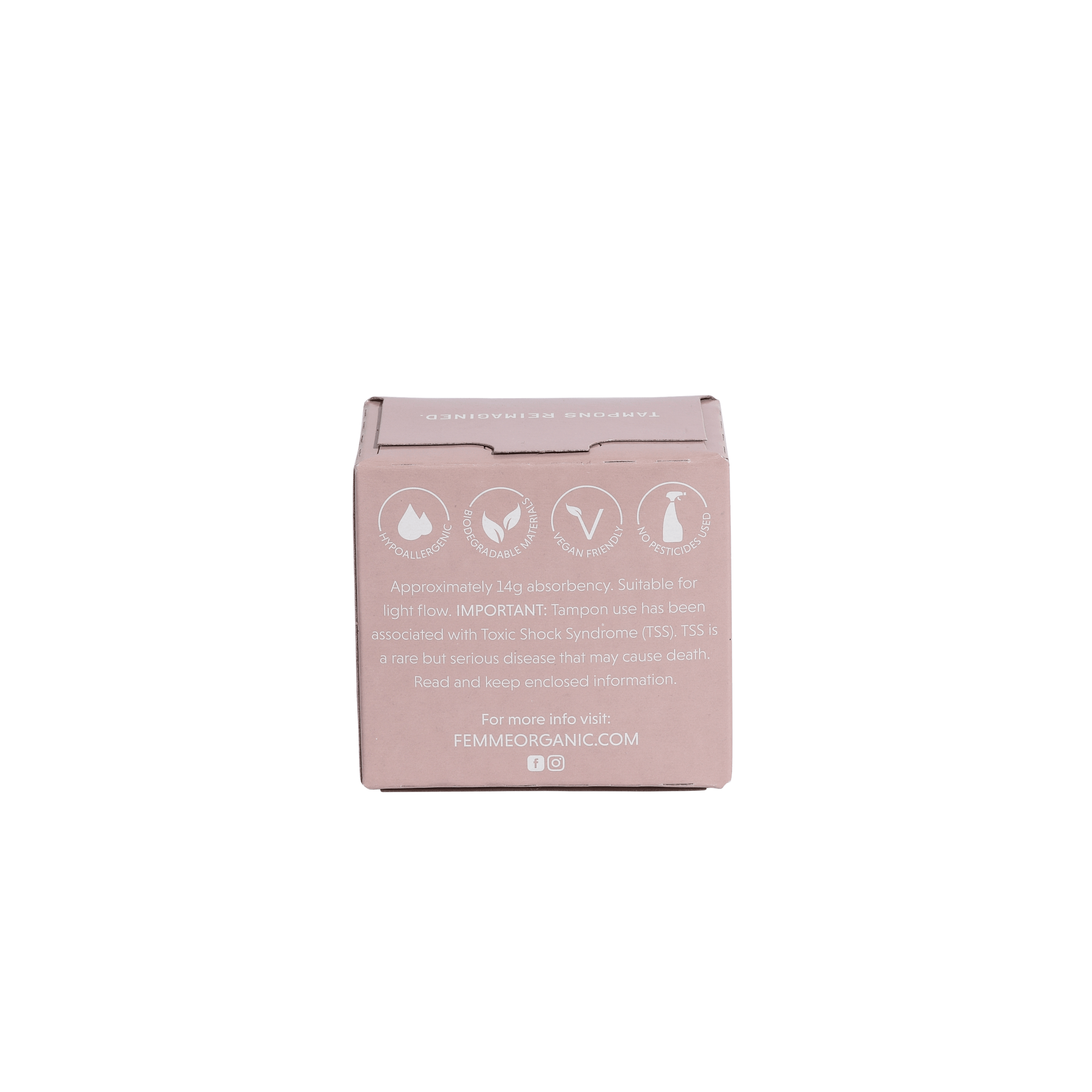 Super Organic Cotton Tampons Femme Organic